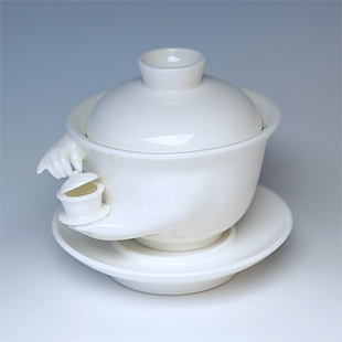 银河磁场得闲饮茶杯盖碗可爱茶具高温陶瓷原创设计感治愈系礼物