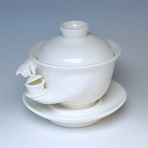 银河磁场得闲饮茶杯盖碗可爱茶具高温陶瓷原创设计感治愈系礼物