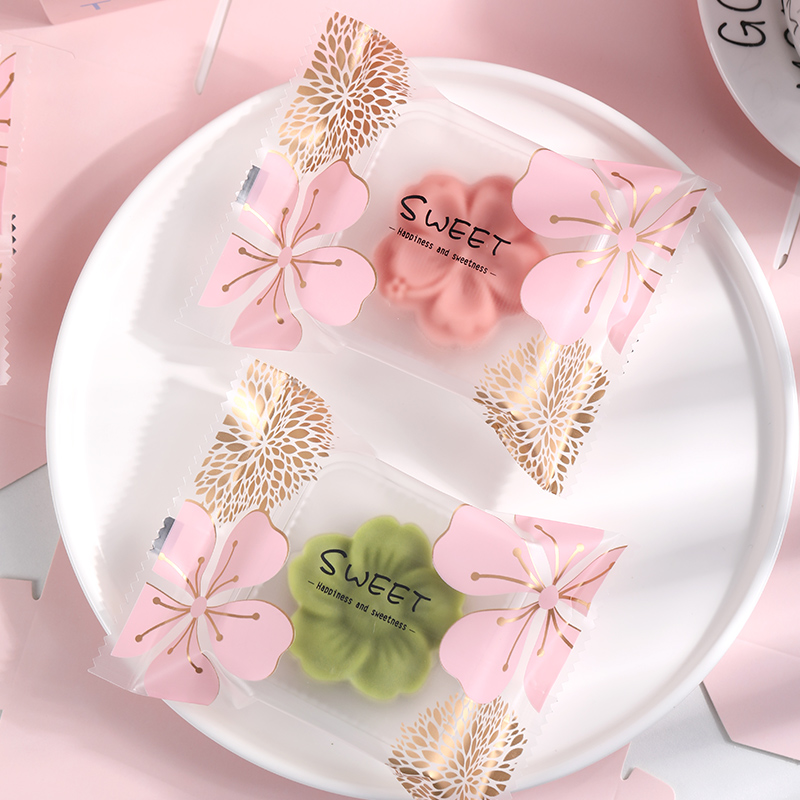 冰皮月饼袋磨砂透明绿豆糕机封袋