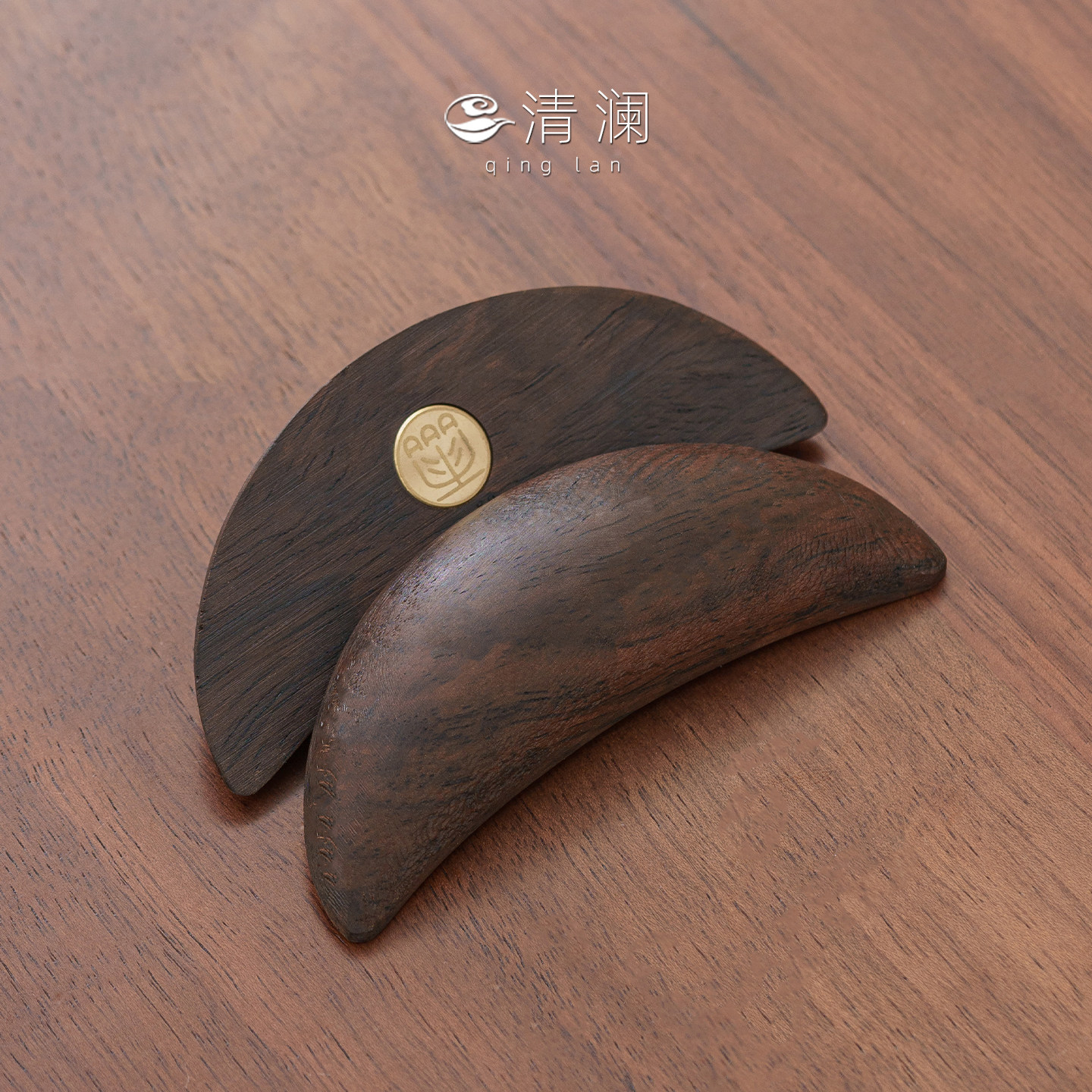 清澜黑檀木圣杯圣卦掷杯茭杯闽南拜拜掷信杯阴阳卦杯潮汕胜杯