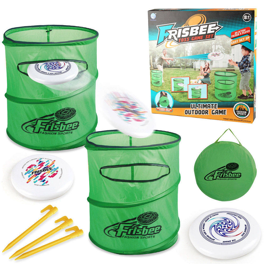 亚马逊儿童硅胶飞盘投掷筒套装户外飞碟投掷游戏体育运动休闲玩具,玩具/童车/益智/积木/模型,飞盘/飞碟/竹蜻蜓类,淘宝优惠券,粉丝福利购,淘宝优惠卷