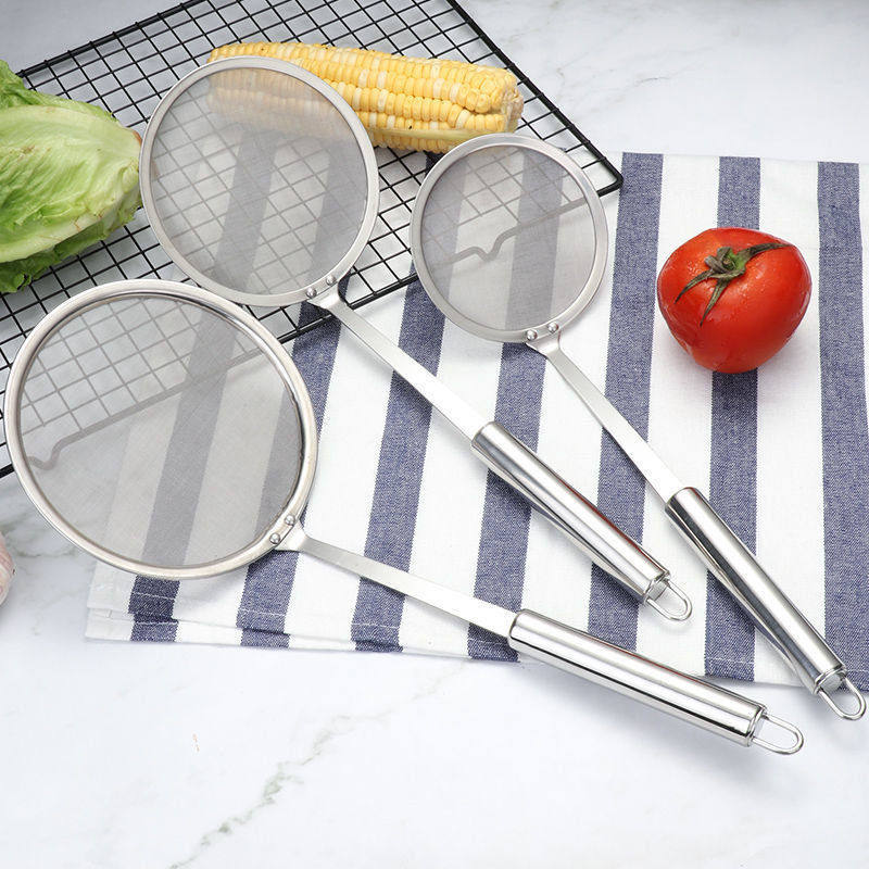 304不锈钢过滤勺厨房油脂滤油勺捞泡沫油隔豆浆过滤网漏勺去油渣,家庭/个人清洁工具,水槽沥水袋,淘宝优惠券,粉丝福利购,淘宝优惠卷