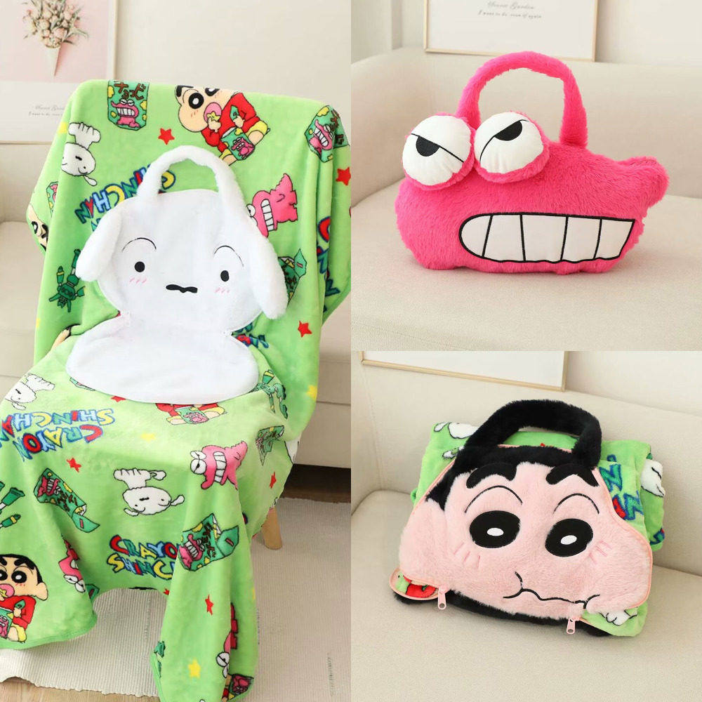 日系卡通蜡笔小新毛毯学生宿舍沙发盖毯公室午睡便携收纳空调毯,床上用品,休闲毯/毛毯/绒毯,淘宝优惠券,粉丝福利购,淘宝优惠卷