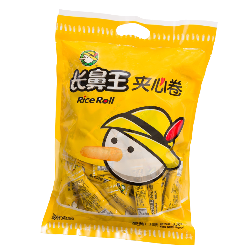 长鼻王浙江蛋黄夹心卷大礼包膨化