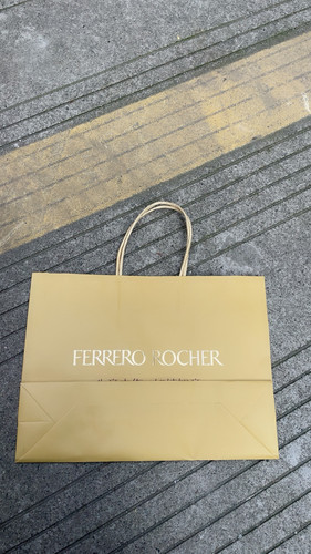 2个中号品牌礼品袋费列罗巧克力袋子教师节礼品袋过节礼物袋子