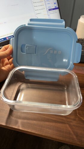 品牌礼品颜色随机保鲜碗玻璃饭盒上班族可微波炉密封保鲜盒带饭