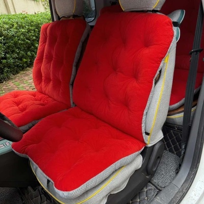 适用老头乐电动四轮车封闭车三轮篷车宗申海宝盛昊等冬季保暖坐垫