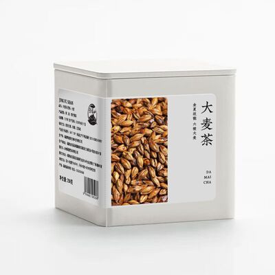 景福山 大麦茶 正宗精选大颗粒全麦芽原味代用养生茶浓香型罐装