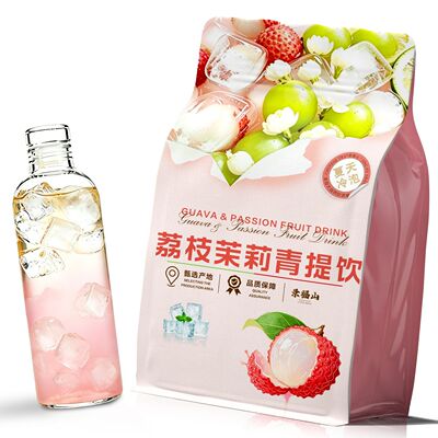景福山荔枝茉莉青提乌龙饮新款夏季冲泡饮品泡茶水果茶代用花草茶
