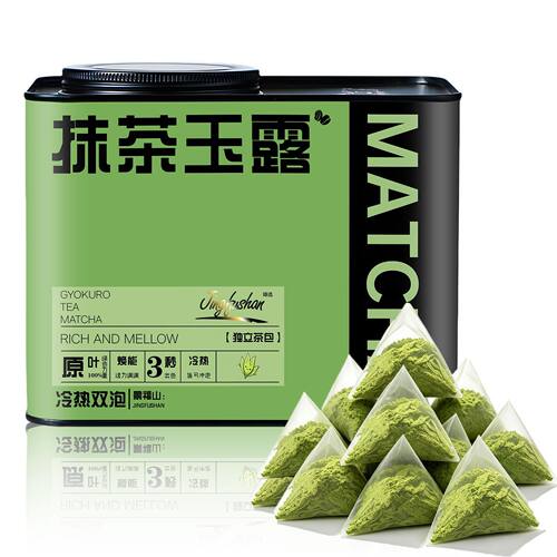 景福山抹茶玉露冷泡茶高端茶叶绿茶冷萃茶独立包装代用花草茶50g