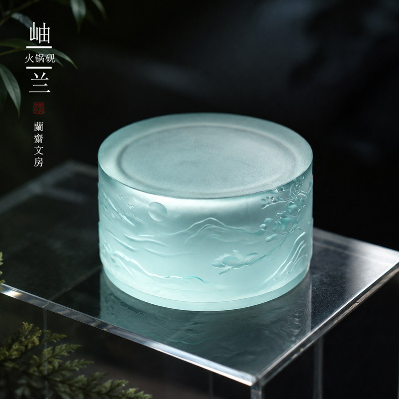 多功能火锅砚台笔洗一体图片