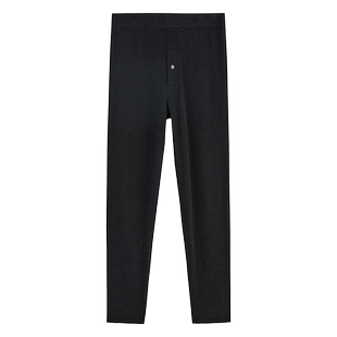 加长版保暖裤男士190瘦高个子120cm青少年打底秋裤加绒加厚棉裤冬