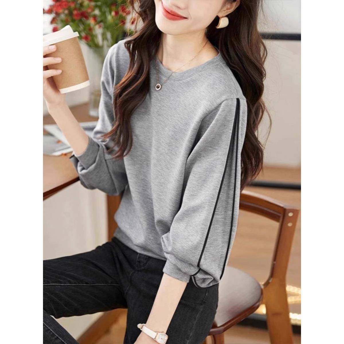 香港TIMO无帽卫衣女士装春秋2025小个子宽松爆款欧货时尚洋气上衣,女装/女士精品,大码内搭,淘宝优惠券,粉丝福利购,淘宝优惠卷