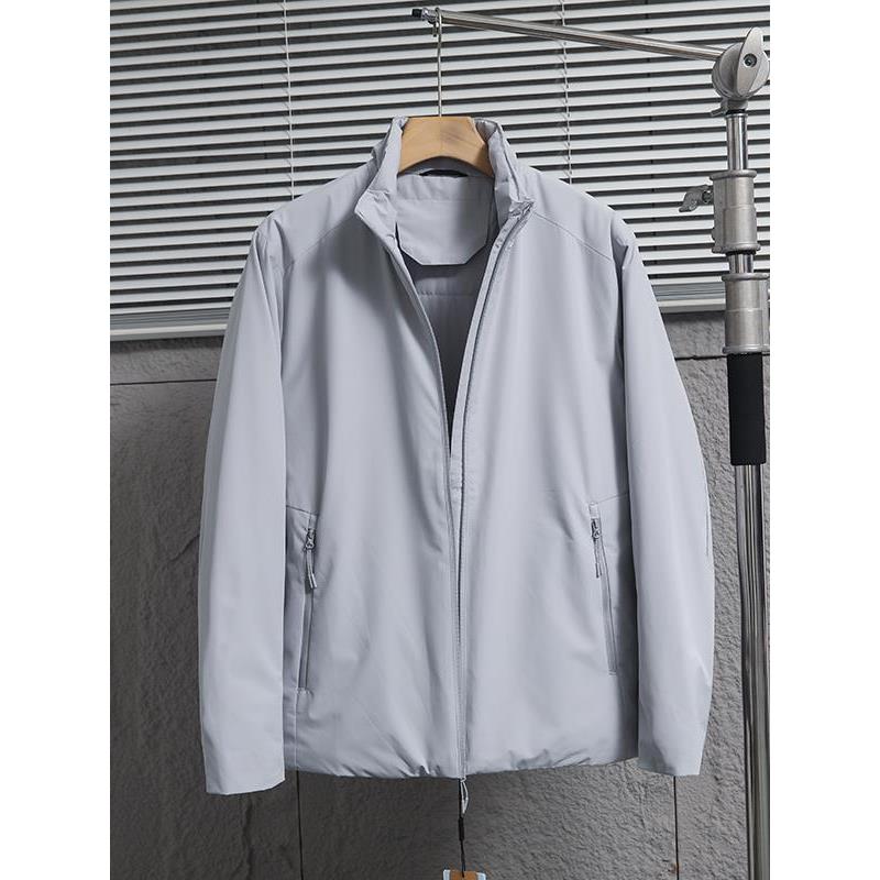 Mostarsea~轻量空气感休闲立领外套男秋冬3M新雪丽暖绒防泼水棉衣