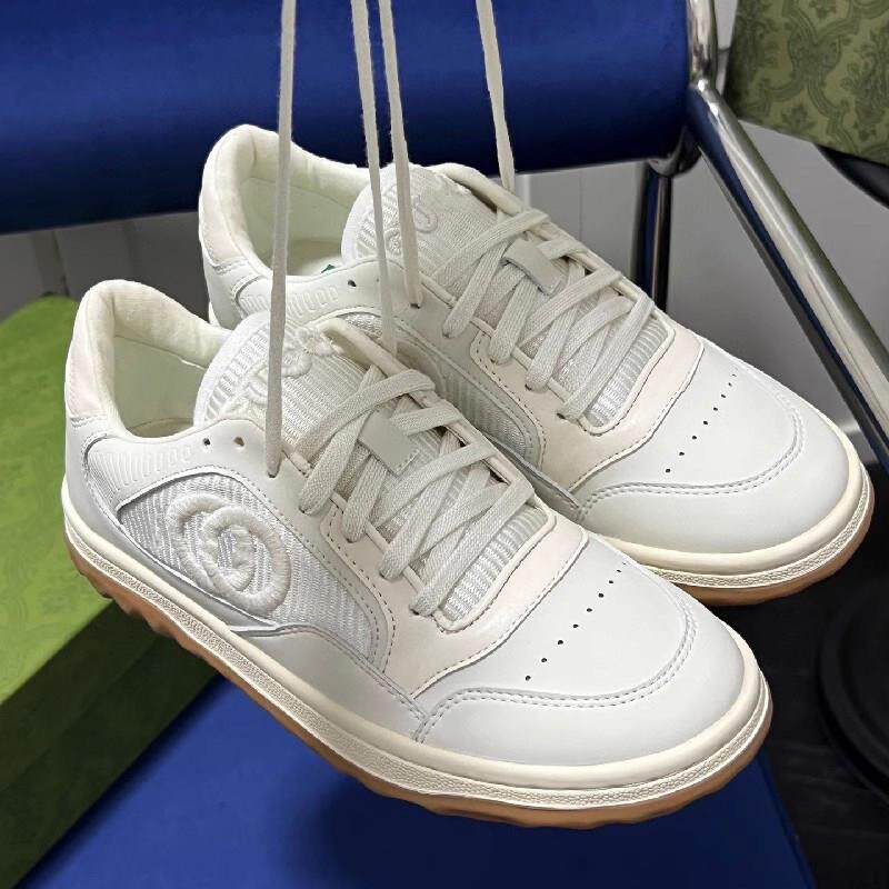 香港小相丰真皮白女鞋2025春秋季新款百搭网孔透气运动休闲球鞋