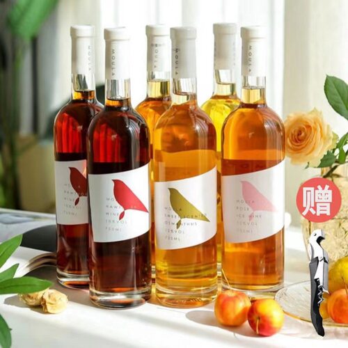 慕拉玫瑰冰酒750ml贵腐甜白红酒