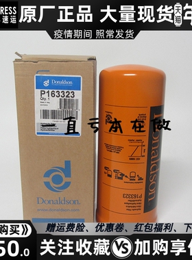 原厂唐纳森液压油滤芯P163323摊铺机压路机柴油发电机配件6598903