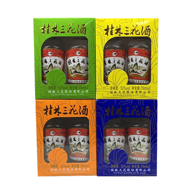 桂林组合52度瓶米广西旅游小酒版