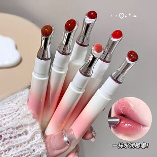 清透水感谁懂!水漾精华唇冻镜面水光唇釉唇蜜显白显色口红唇釉女