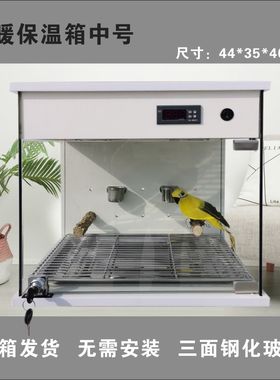 鹦鹉保温箱智能恒温风暖玄凤幼鸟小鸡育雏饲养蜜袋鼯玻璃免安装