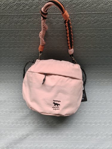 【纯原】山系潮牌TOP小狐狸联名水桶包双面可用防泼水潮酷耐用包