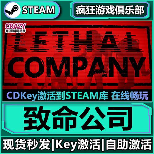 Steam正版致命公司激活