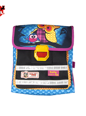 McNeil书包幼儿园女孩德国进口轻便透气防雨安全反光条儿童书包