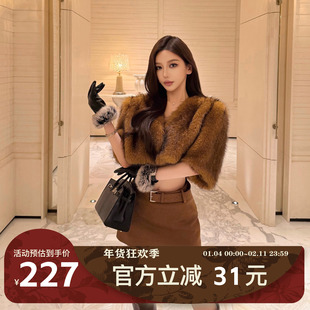 [ 现货秒发 ] MIMIWU 麂皮短裙腰带款高腰提臀显瘦修身裤裙毛呢