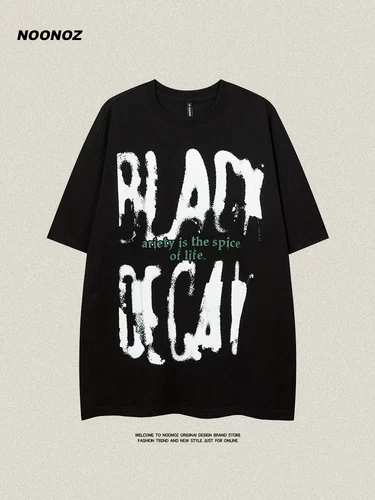 Дизайнерская летняя брендовая футболка с коротким рукавом для влюбленных, в американском стиле, короткий рукав, оверсайз, тренд сезона