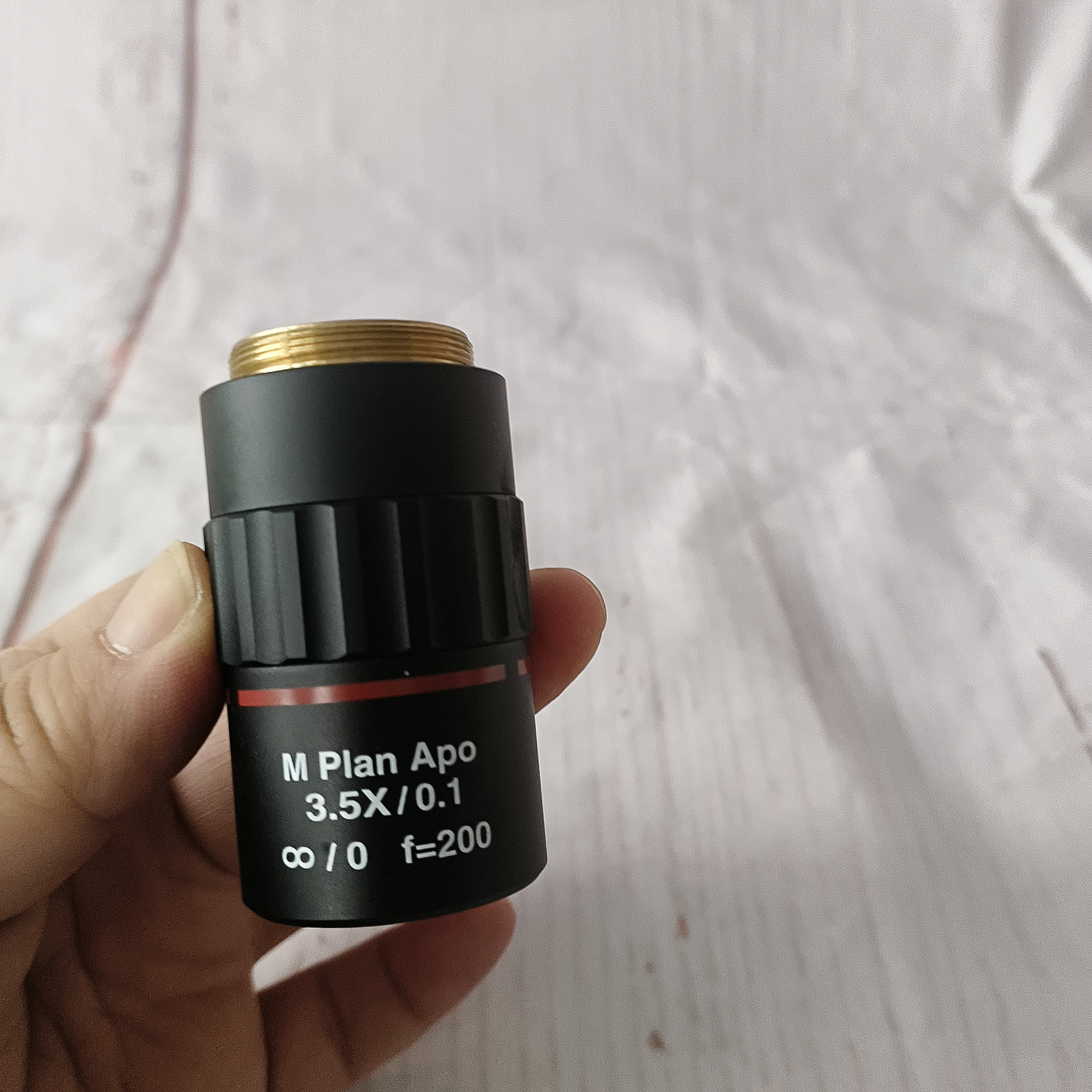 金相显微镜用物镜3.5X倍