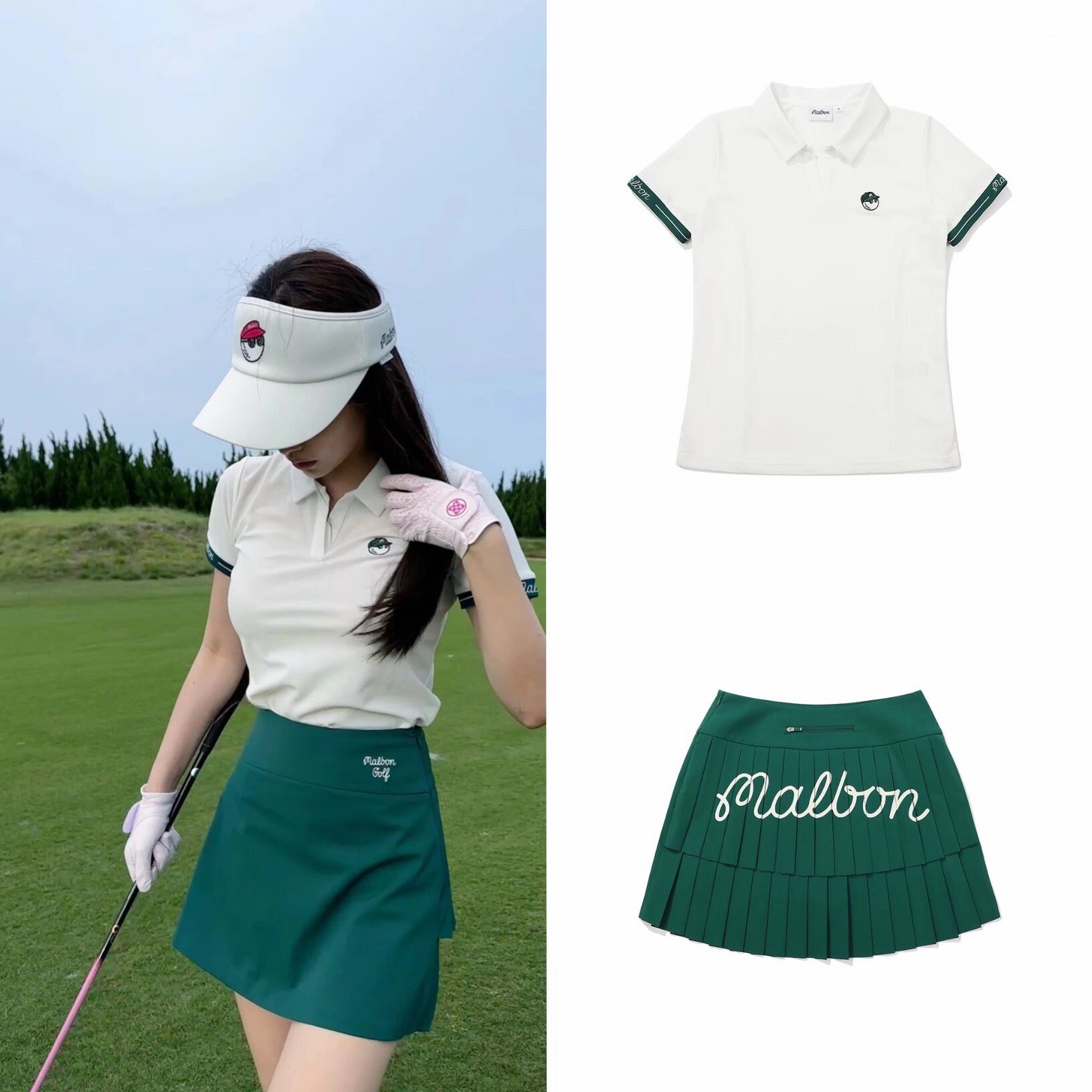 韩国原单高尔夫服装女士