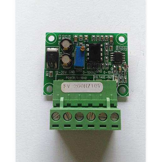FV-200hz10VF/V转换频率转换0-10V/5V电压数字转模拟量变频器模块