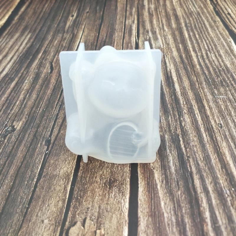 diy水晶滴胶镜面立体猫模具香薰石膏硅胶手工装饰扩香石烘焙