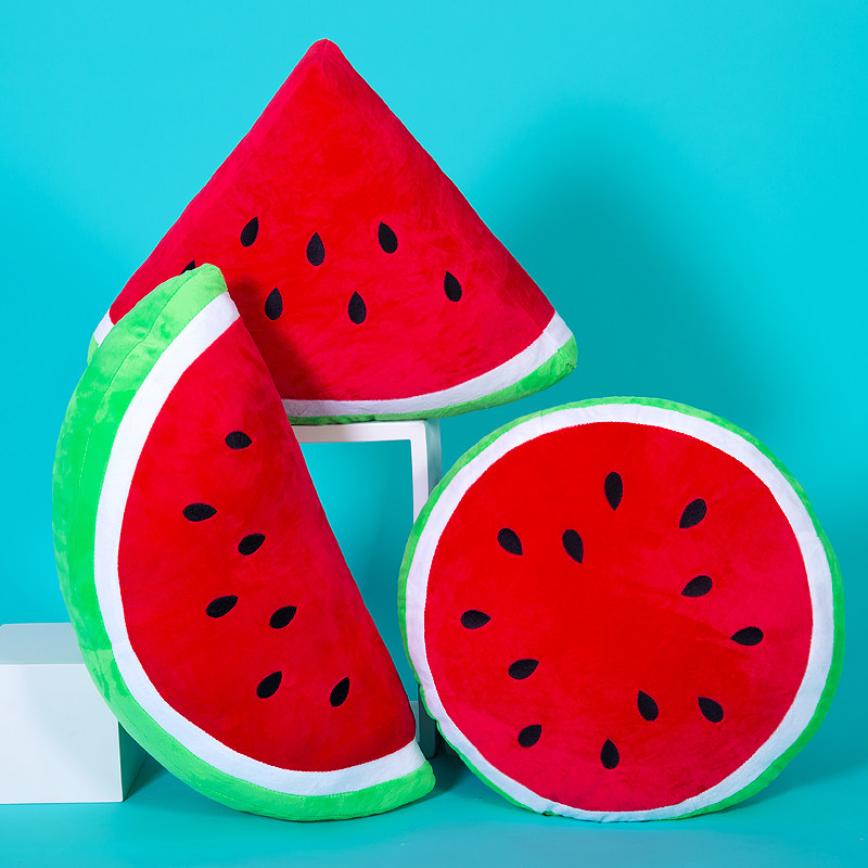 西瓜毛绒玩具抱枕公仔玩偶仿真陪睡靠垫摆件沙发座垫水果客厅礼物,玩具/童车/益智/积木/模型,毛绒/玩偶/公仔/布艺类玩具,淘宝优惠券,粉丝福利购,淘宝优惠卷