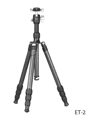 马小路Marsace ET-1541T ET-2541T ET-1551T ET-2551T便携反折碳纤维三脚架套装 入门级稳定款