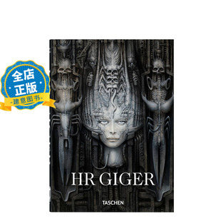 Giger异形之父hr吉格尔TASCHEN40周年纪念版 异型美术集赛博朋克插绘画册抽象黑暗迷幻艺术作品书籍9783836587020 原版 现货