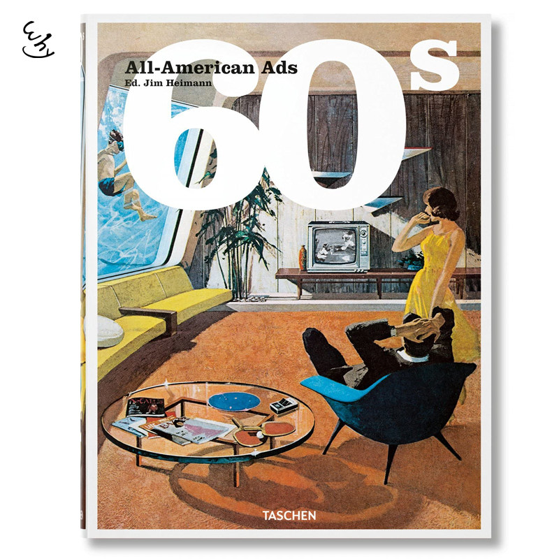 现货 american ads of the 60s 60年代的美国广告 英文进口艺术原版