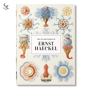 40周年纪念版 恩斯特·海克尔 享它 恩斯特·海克尔Ernst 为什么美术馆 TASCHEN Haeckel 图书 预售 自然生物插画绘画艺术原版