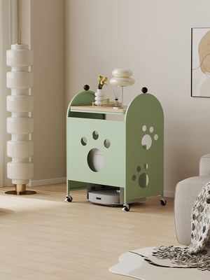 客厅铁艺沙发边几移动创意玄关落地边桌高级感网红新款设计师边柜