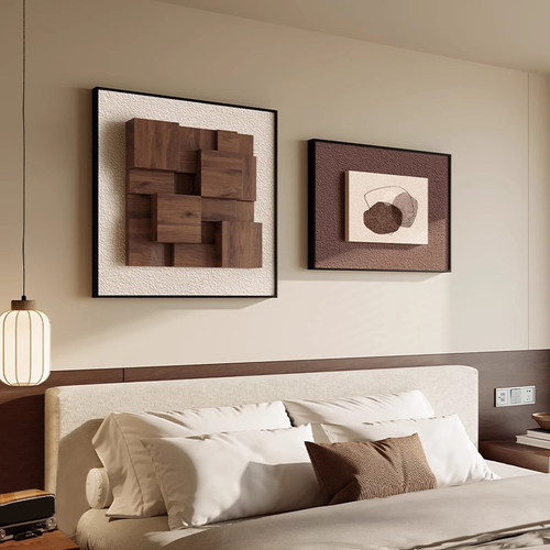 锐玺卧室床头立体装饰画