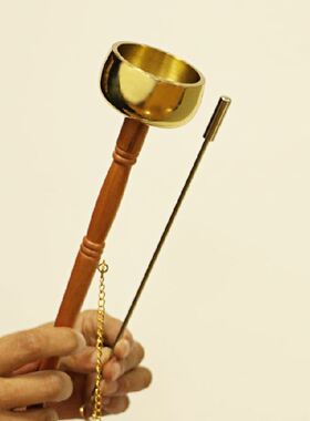 日式引罄台湾引庆法器供佛用品 铜罄 碰铃打击乐器冥想铃大号