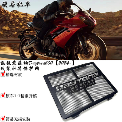 凯旋戴通纳660改装水箱保护网