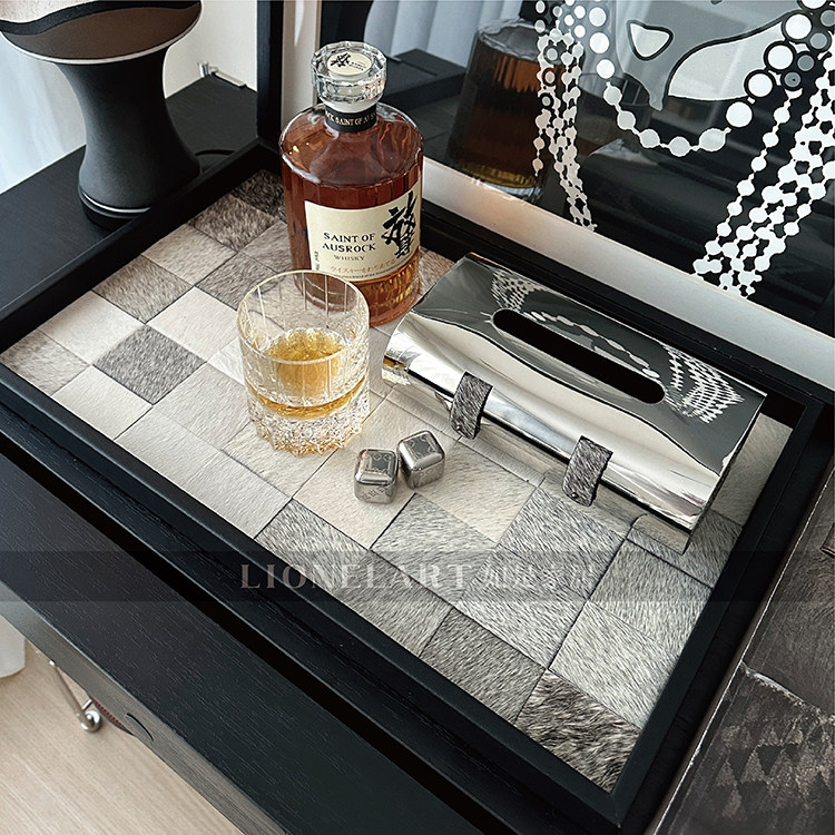 如是托盘真皮手工拼贴艺术画皮边框收纳托盘客厅卧室餐桌玄关礼品,收纳整理,桌面收纳盒,淘宝优惠券,粉丝福利购,淘宝优惠卷