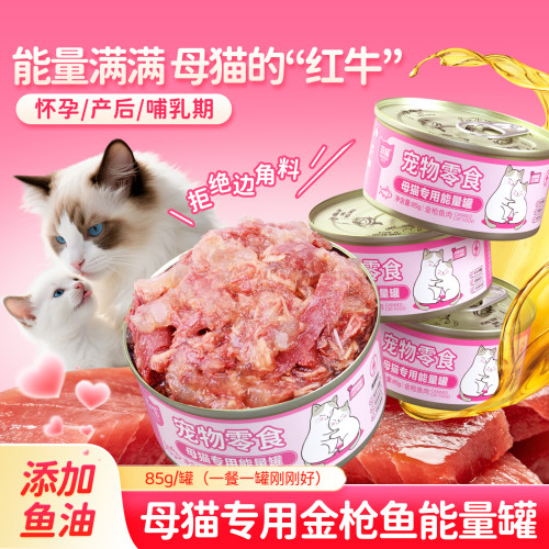菲喵母猫专用金枪鱼产后能量罐