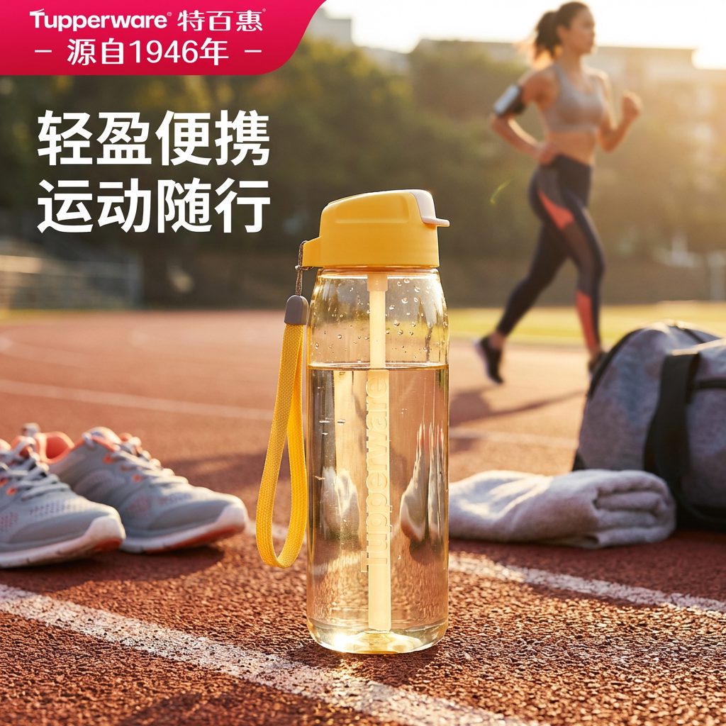 特百惠时尚美式pc水杯