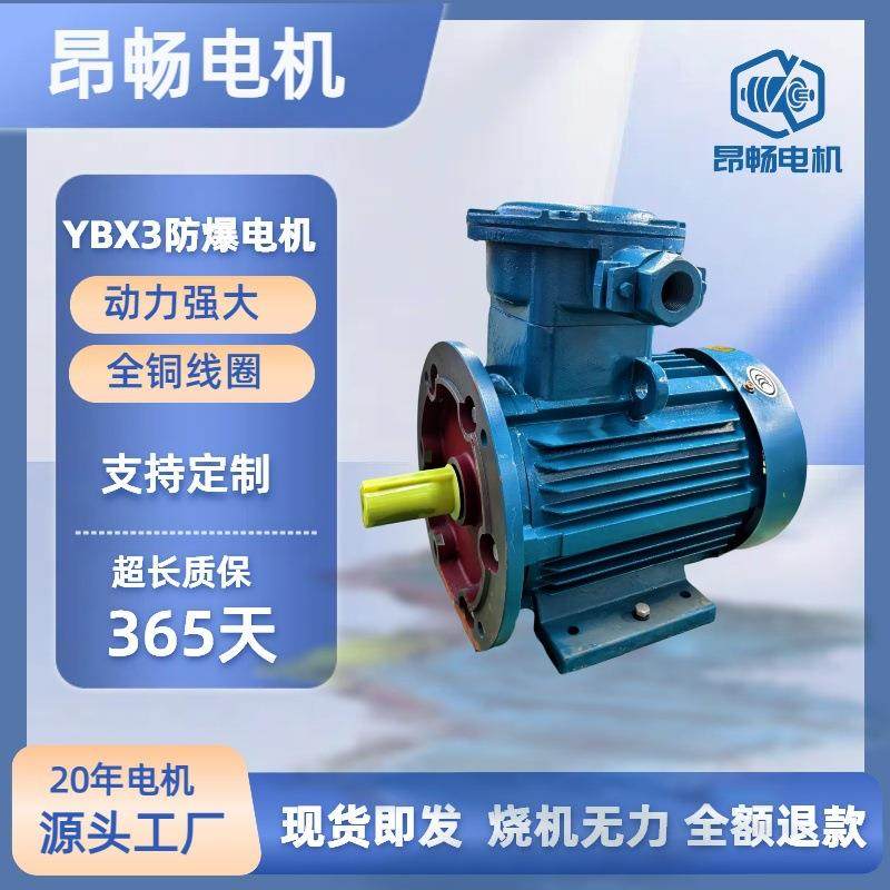 YBX3防爆型电动机隔爆型三相异步电机11w电机立式卧式防爆电动机