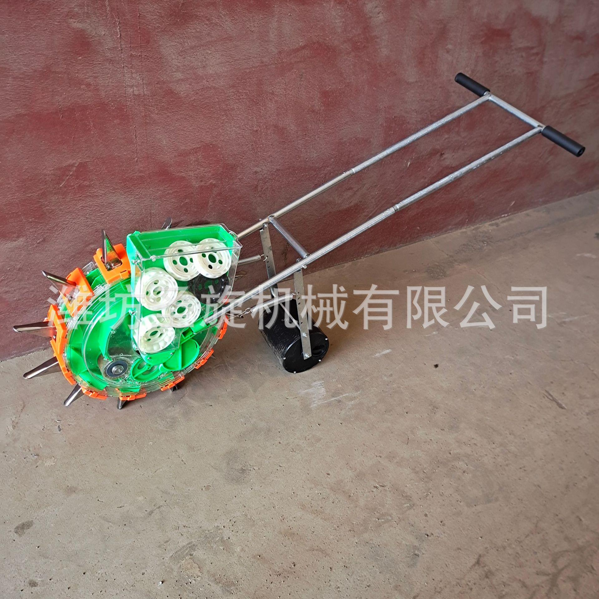 新款多功能手推式播种机玉米花生豆类精播机