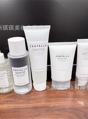 跨境SKIN1004白色组合套装理肤天使积雪草爽肤水精华液洗面奶面霜
