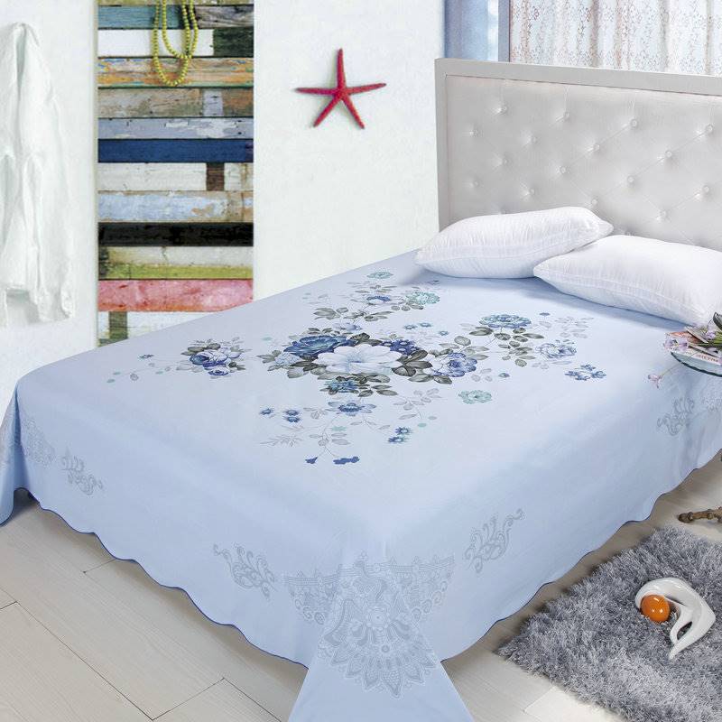 床单老式上海民光国民棉被单加厚单人磨毛秋冬双人怀旧单件