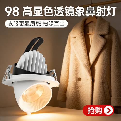 COB象鼻射灯30W高显色商用灯